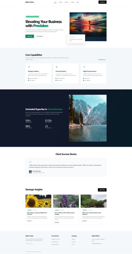 Adbear Starter Tema