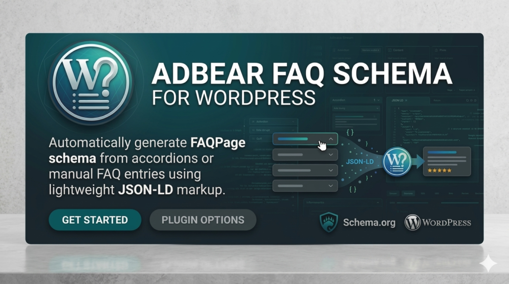 Adbear FAQ Schema