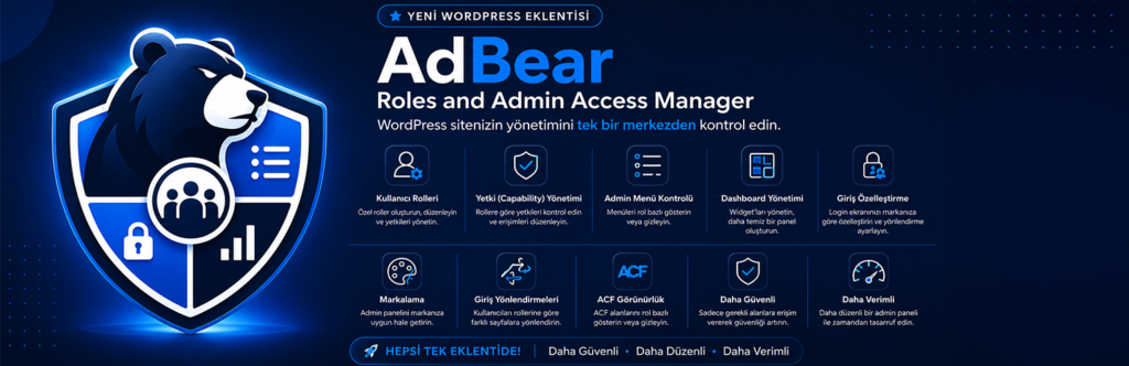 WordPress Kullanıcı Rolleri ve Yetki Yönetimi: Güvenli ve Düzenli Bir Yönetim Paneli Nasıl Oluşturulur?